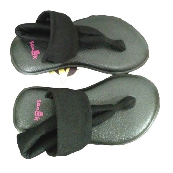 Sanuk Other - NWOB Sanuk Sandals Black Kids 9-10 2-3 years